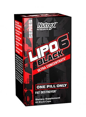 NUTREX Lipo-6 Black UC, 60 capsule